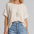 Basic Blusenshirt