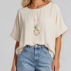 Basic Blusenshirt