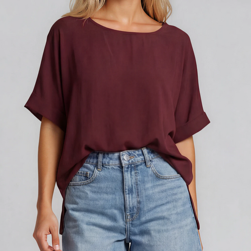Basic Blusenshirt