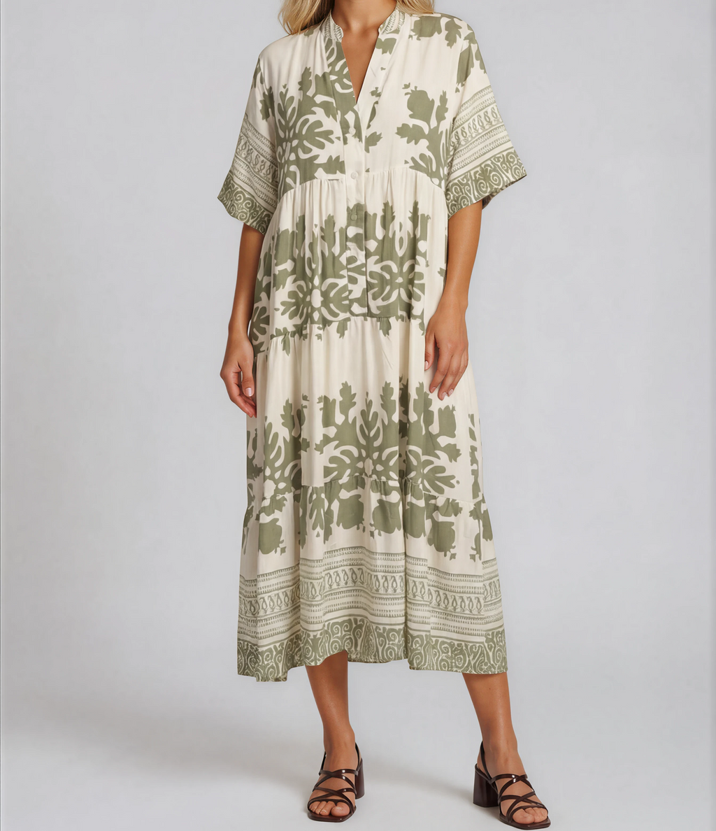 Maxikleid mit Print