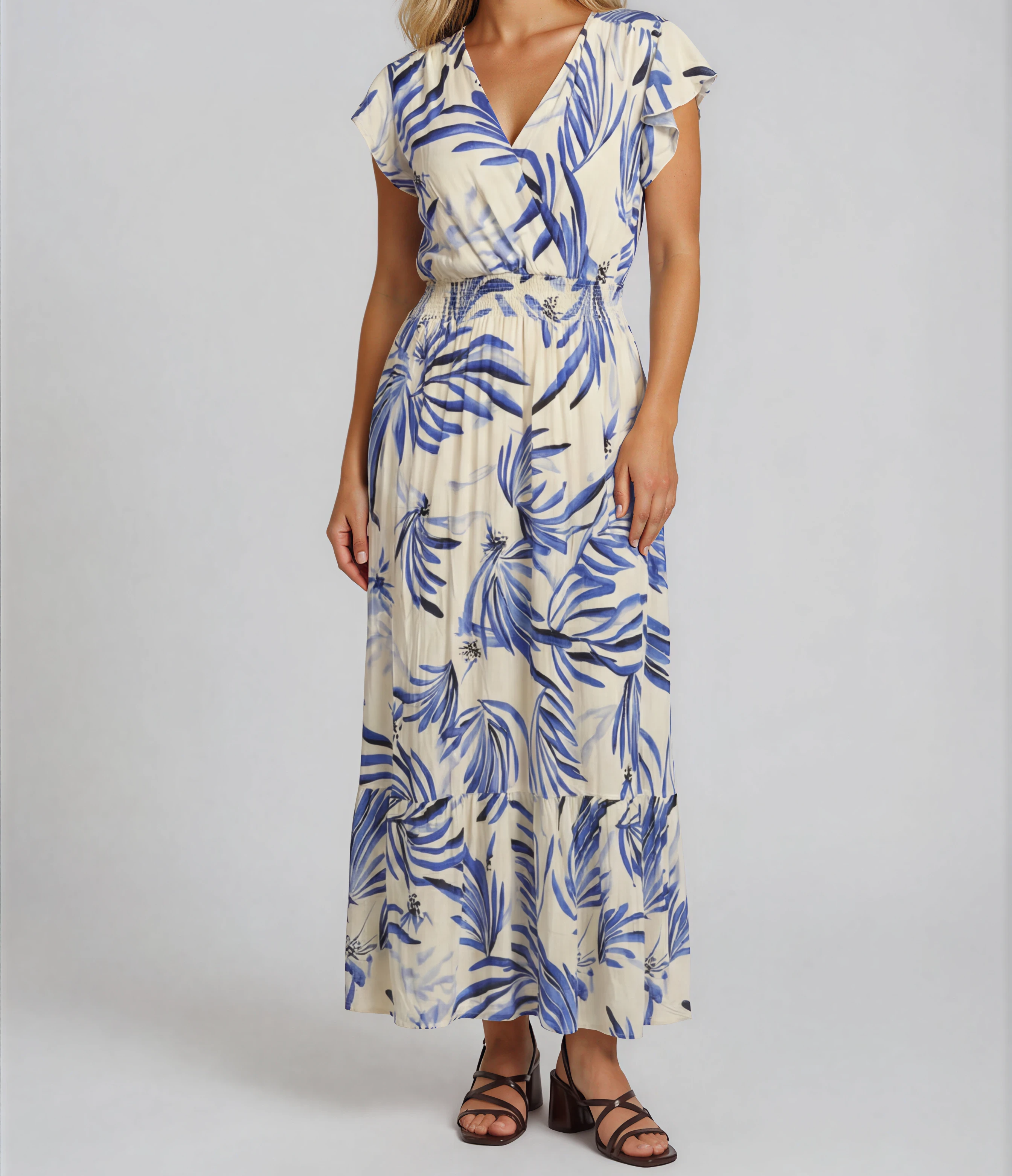 Maxikleid Tropical
