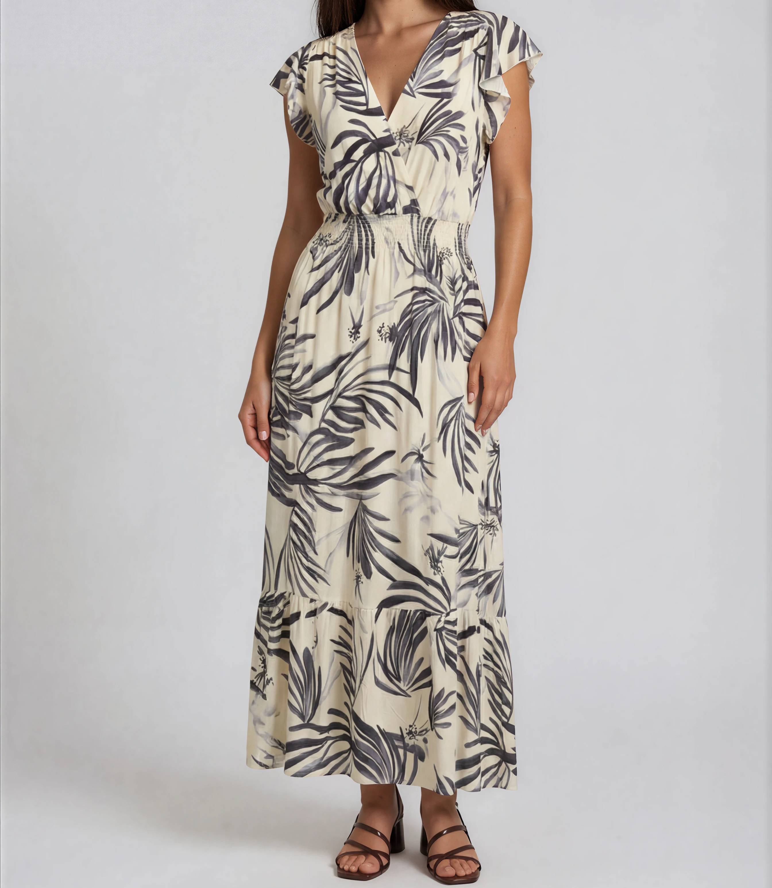 Maxikleid Tropical