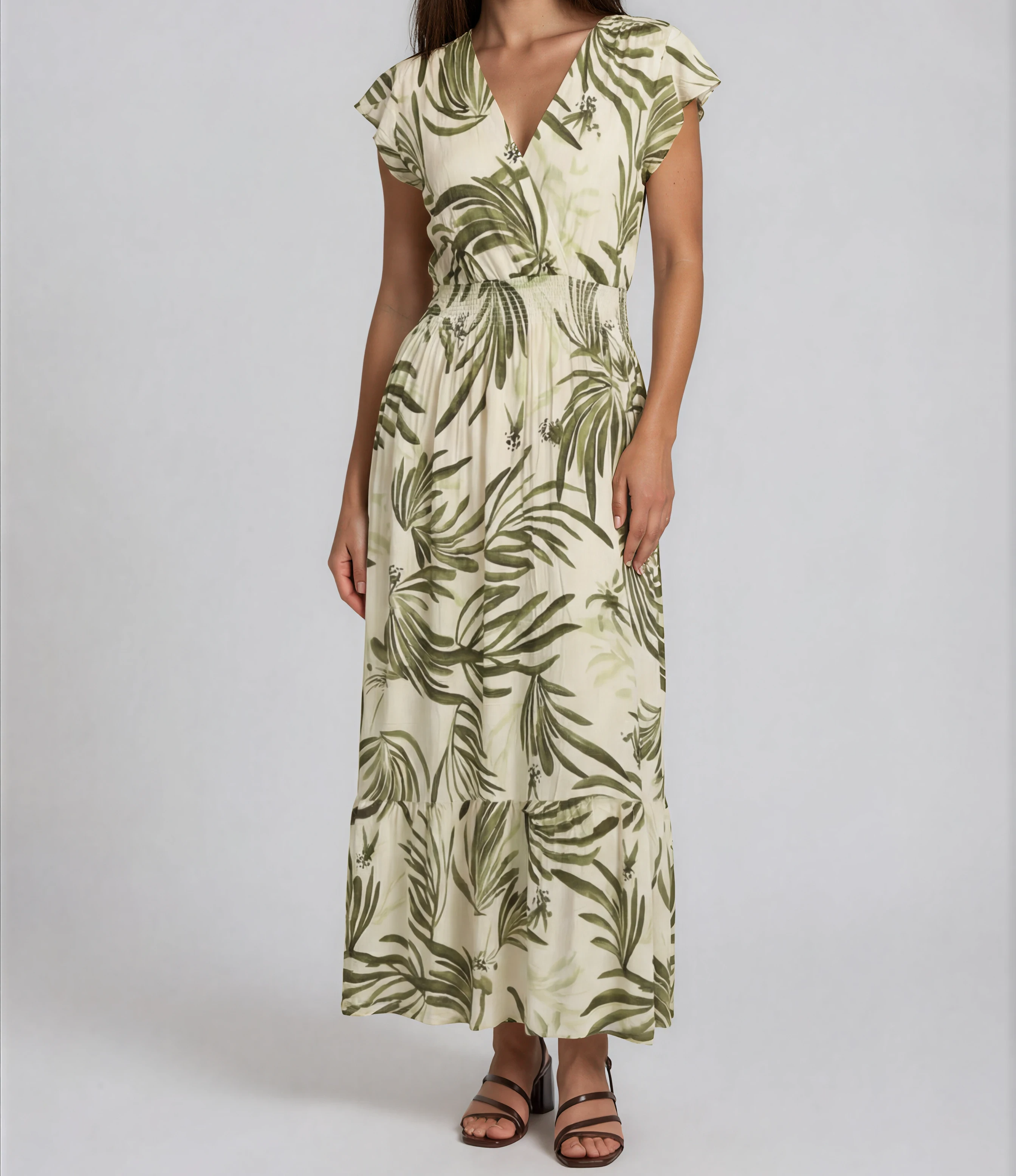 Maxikleid Tropical