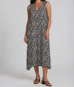 Midi-Kleid Graphic Style