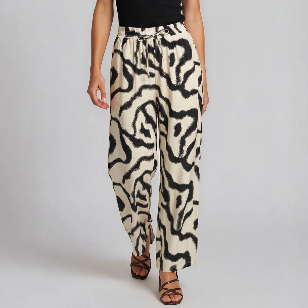 Statement-Hose mit Print