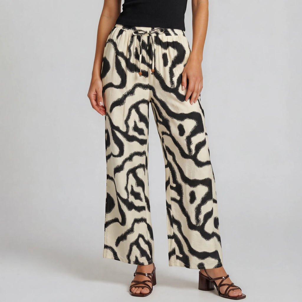 Statement-Hose mit Print