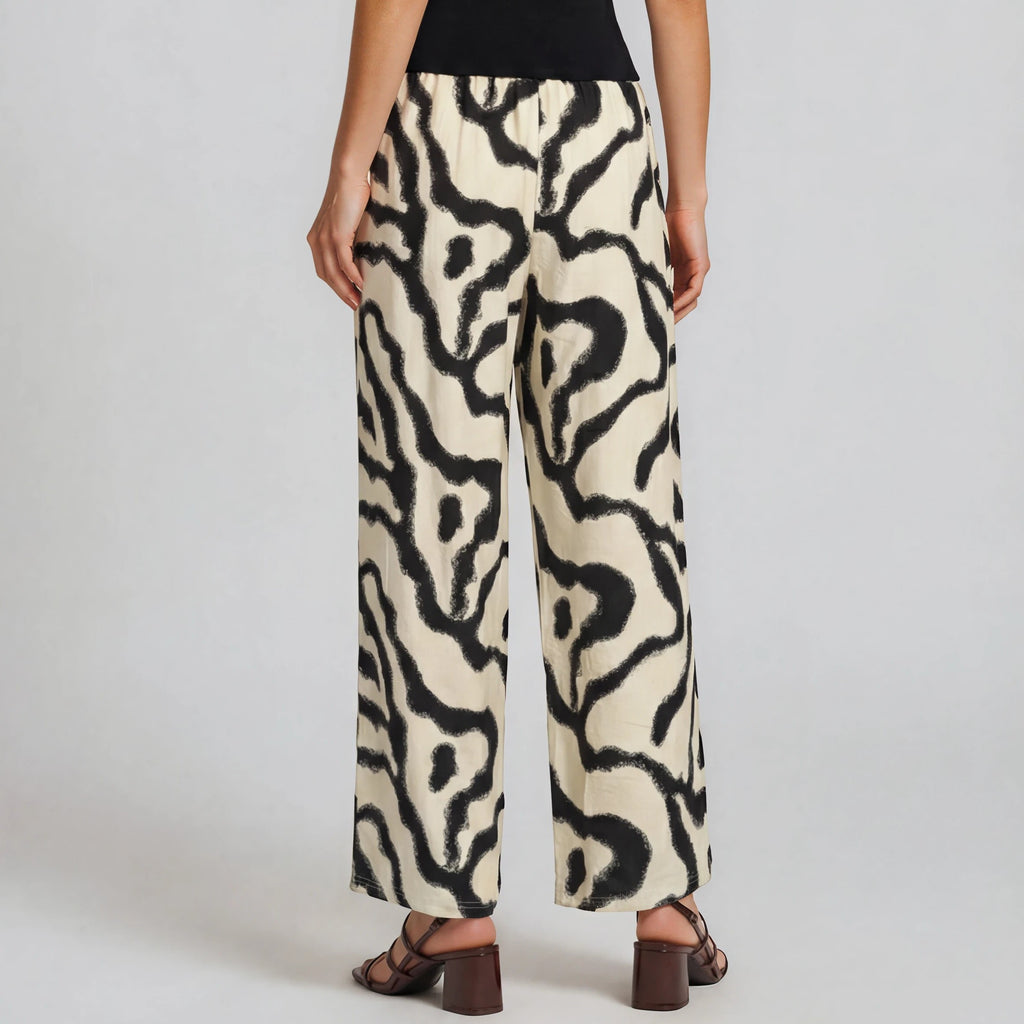 Statement-Hose mit Print