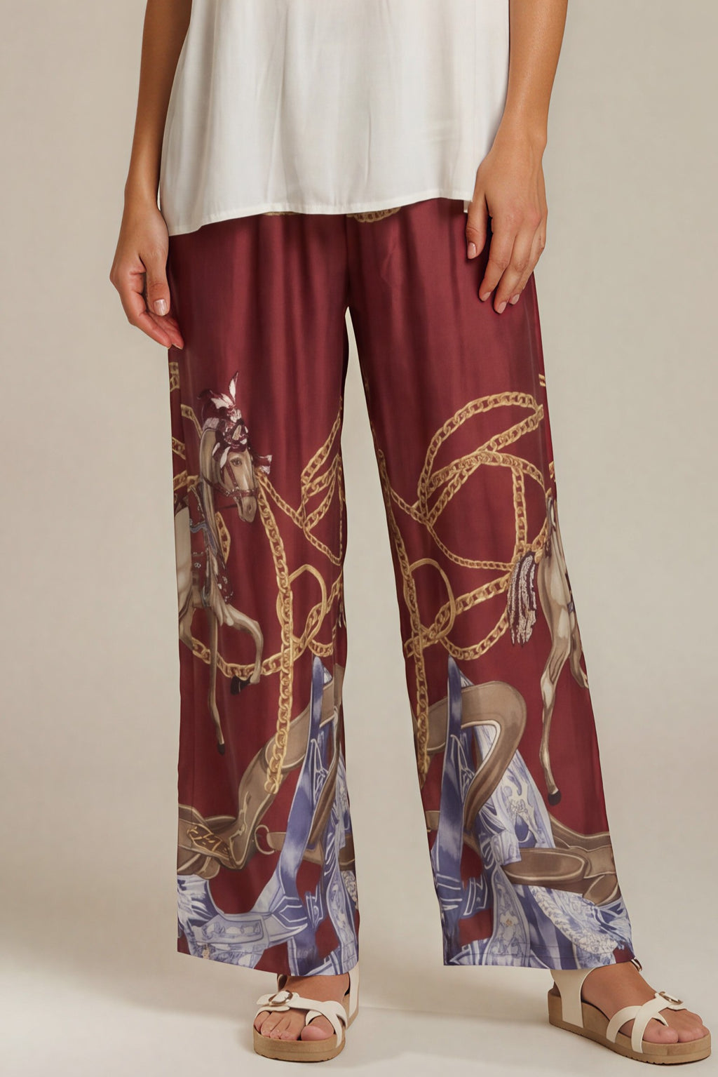 Hose „Ruby Carousel Print“