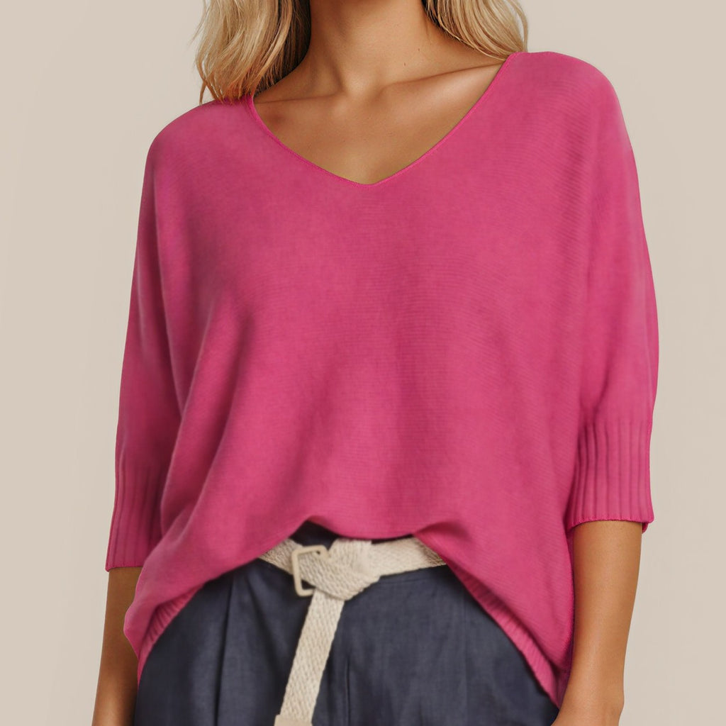 Feinstrick-Pullover