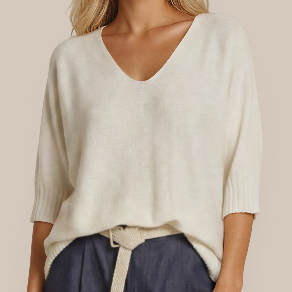 Feinstrick-Pullover