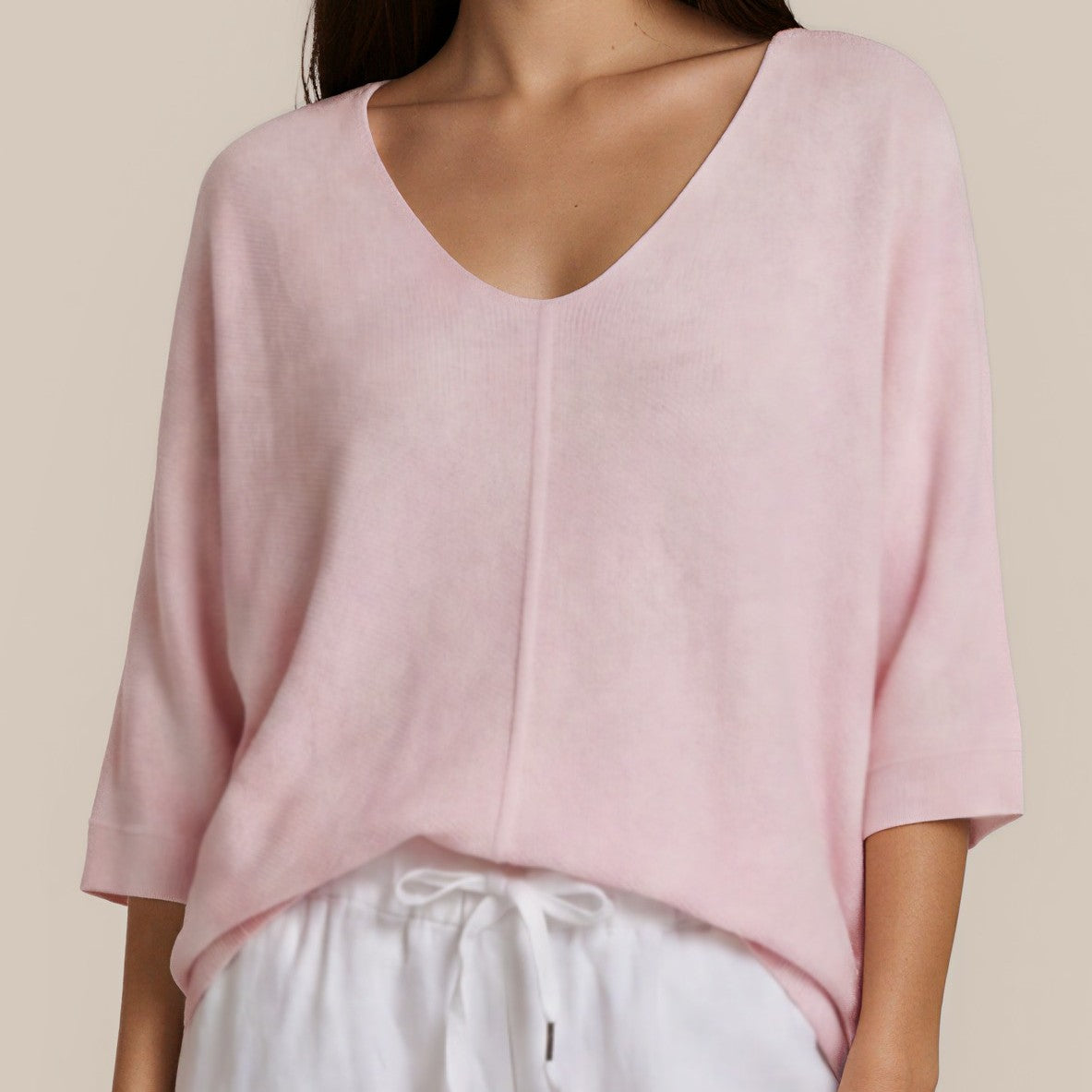 Leichter Feinstrick-Pullover