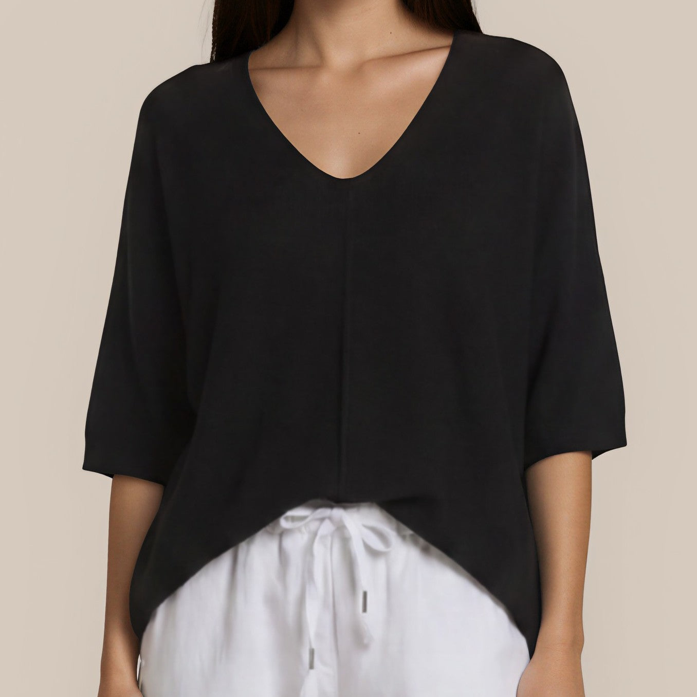 Leichter Feinstrick-Pullover