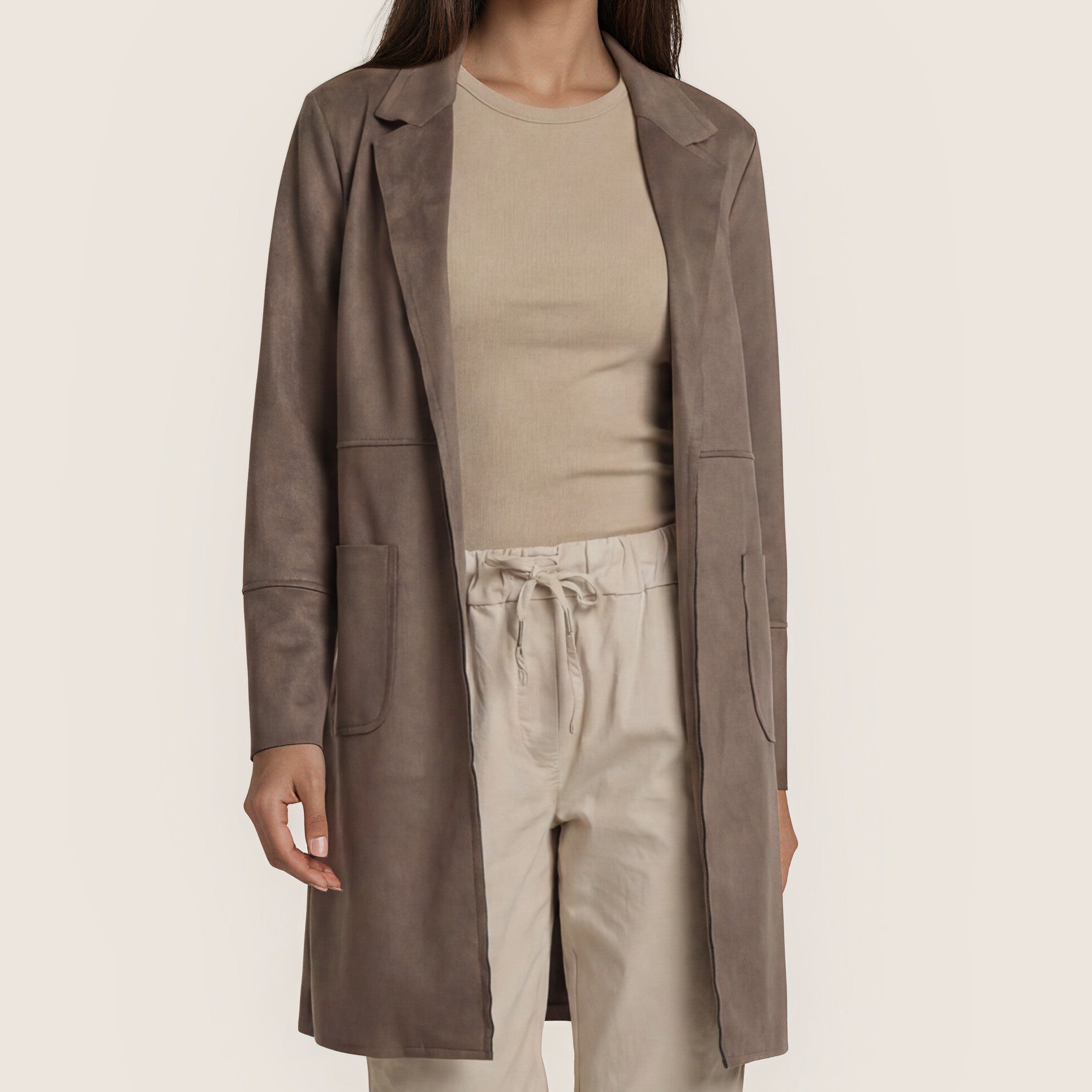 Mantel „Soft Suede“