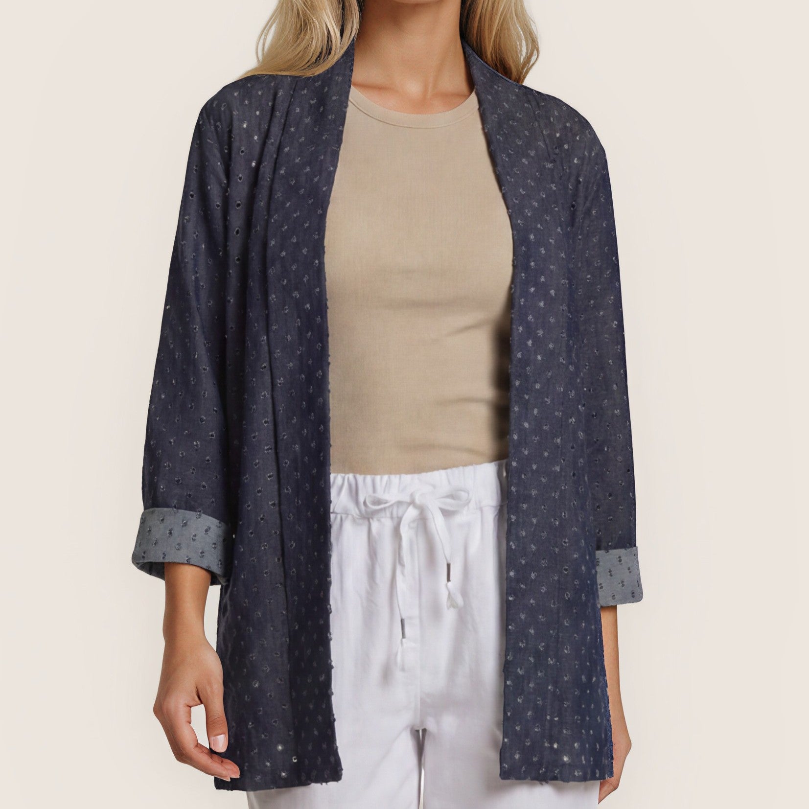Cardigan „Soft Denim“