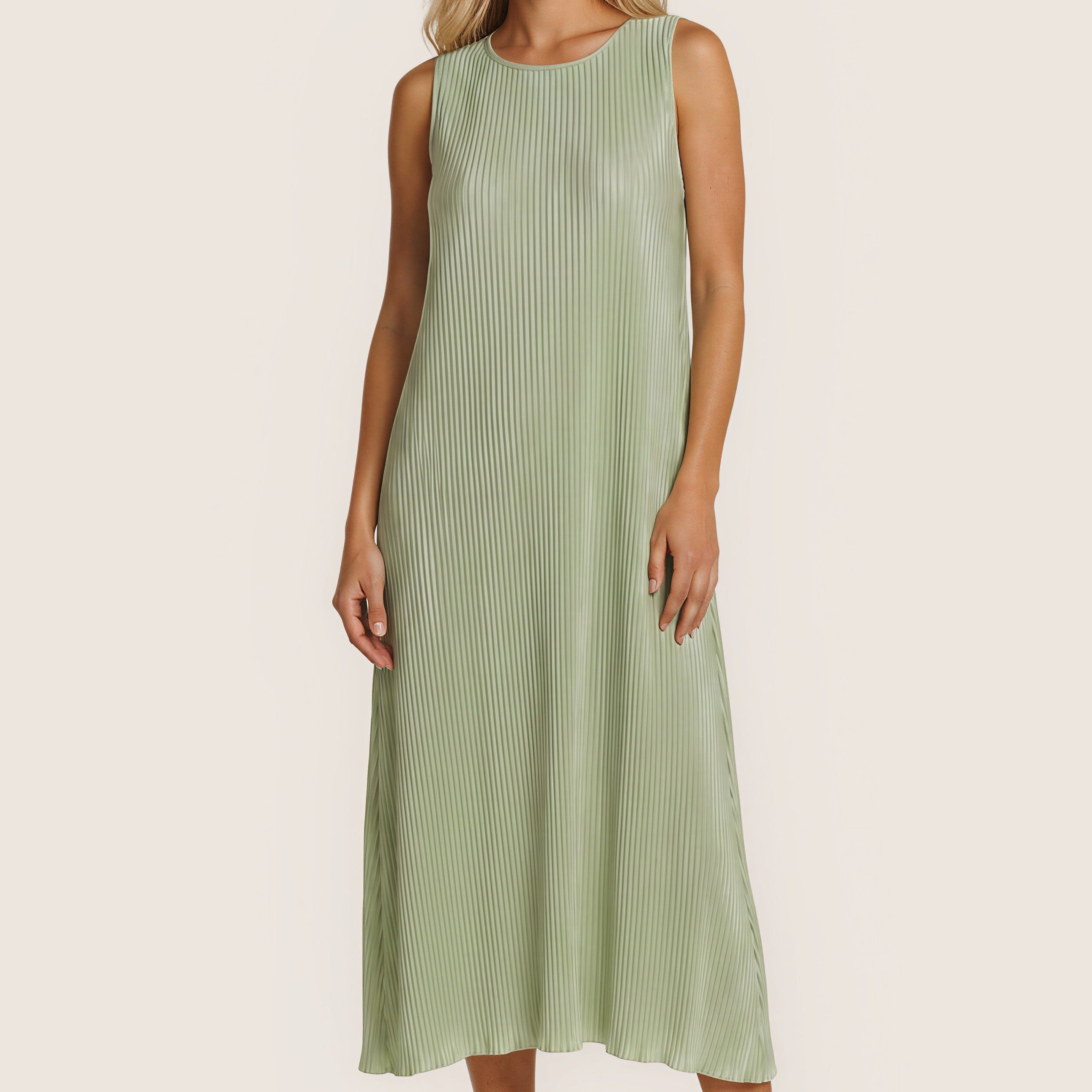 Plissee-Maxikleid „Elegant Flow“
