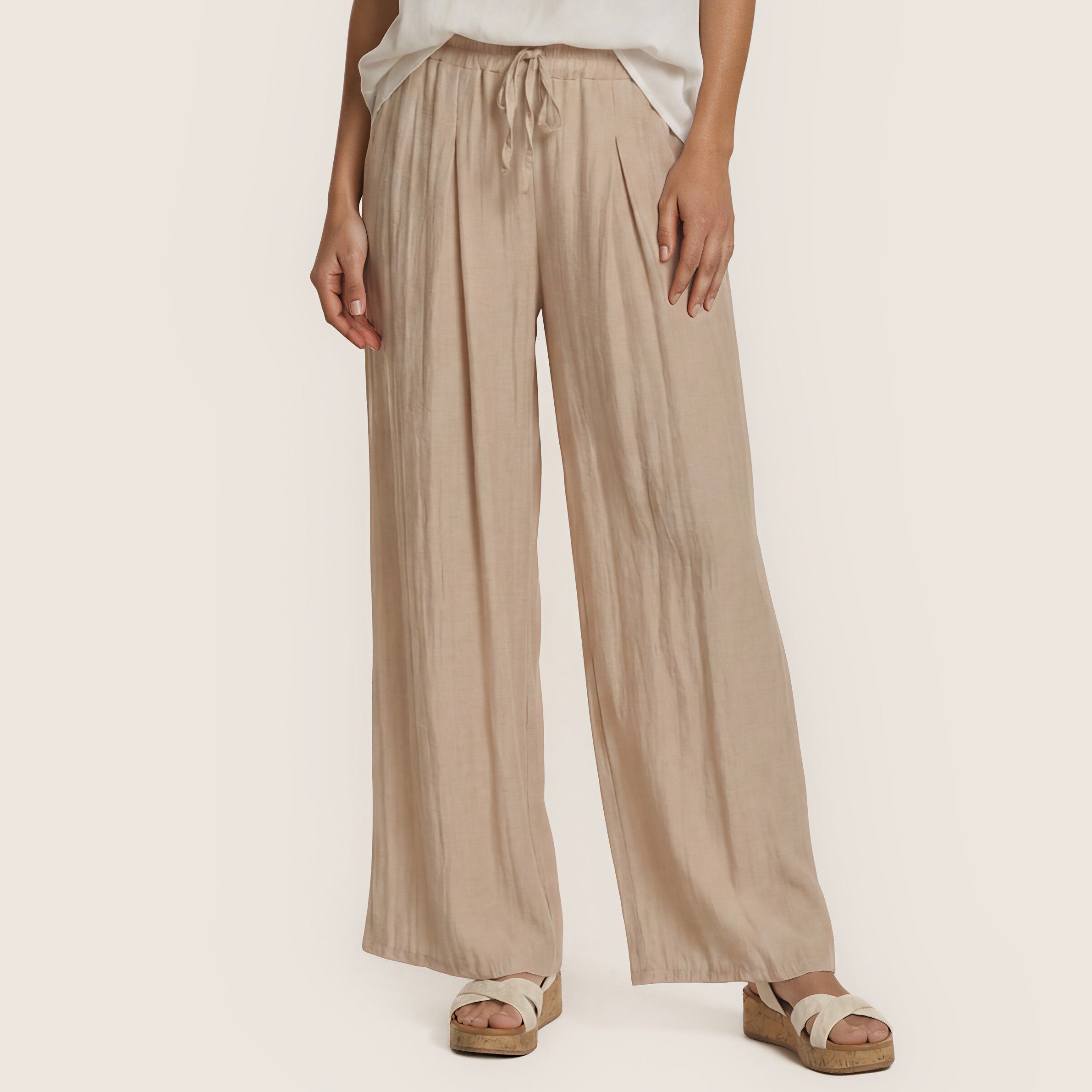 Luftige Palazzo-Hose