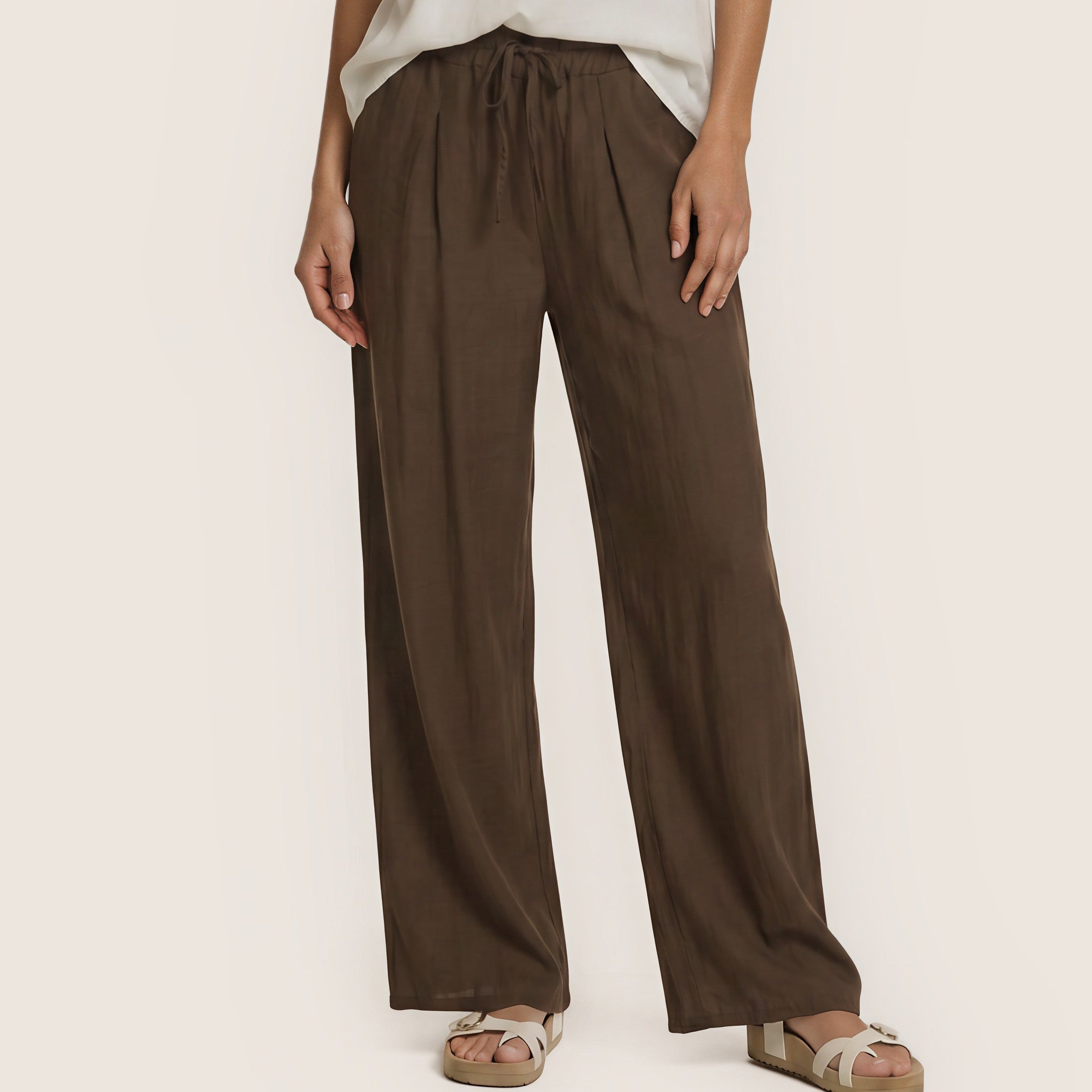 Luftige Palazzo-Hose