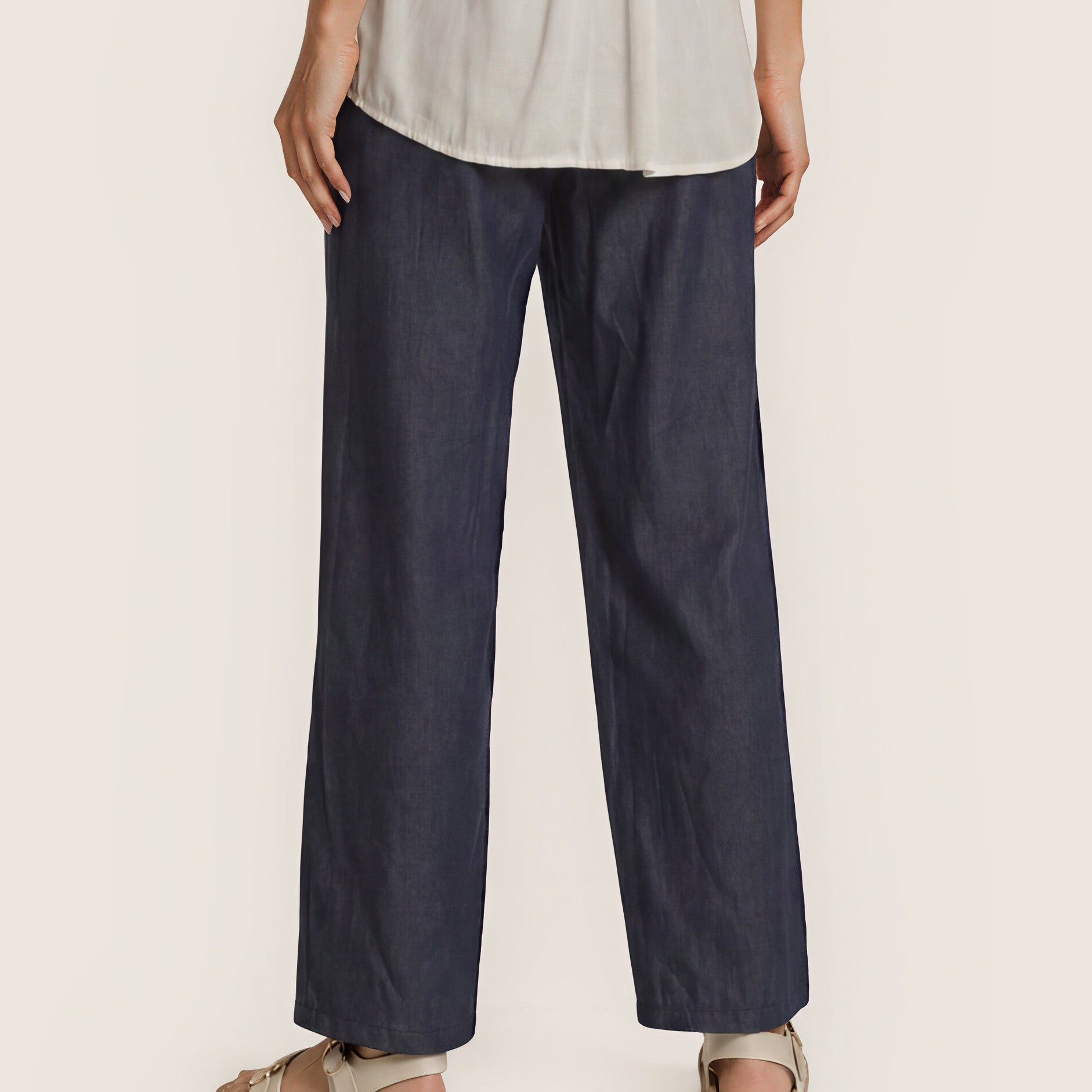 Elegante Wide-Leg Hose