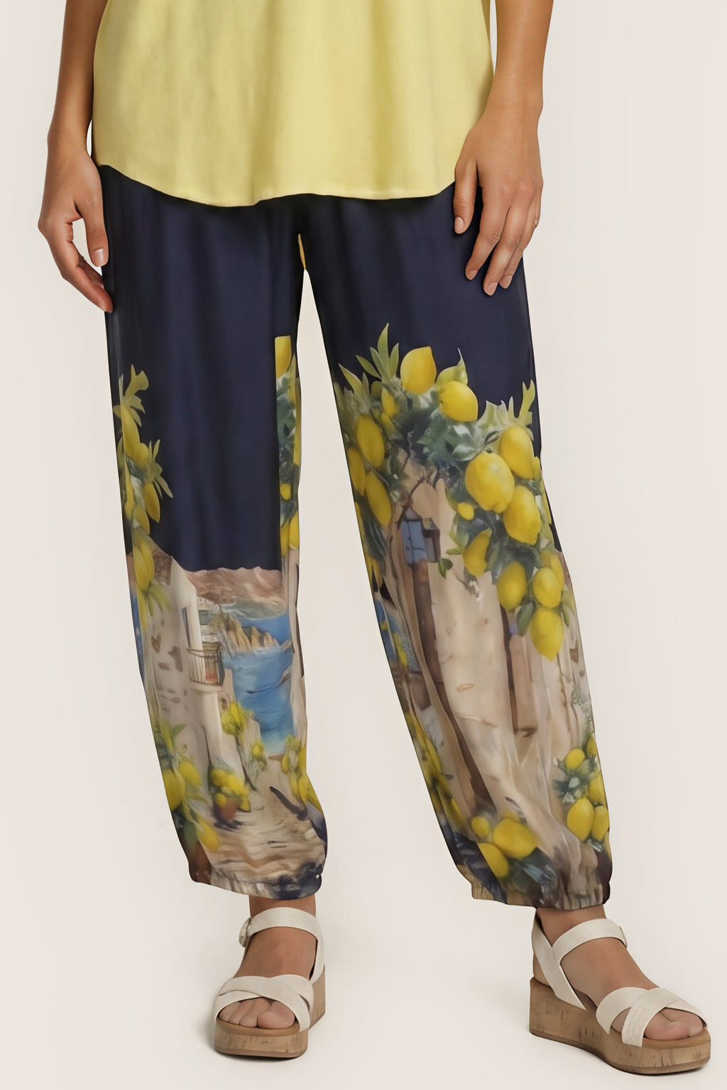 Palazzo-Hose „Amalfi Lemon“