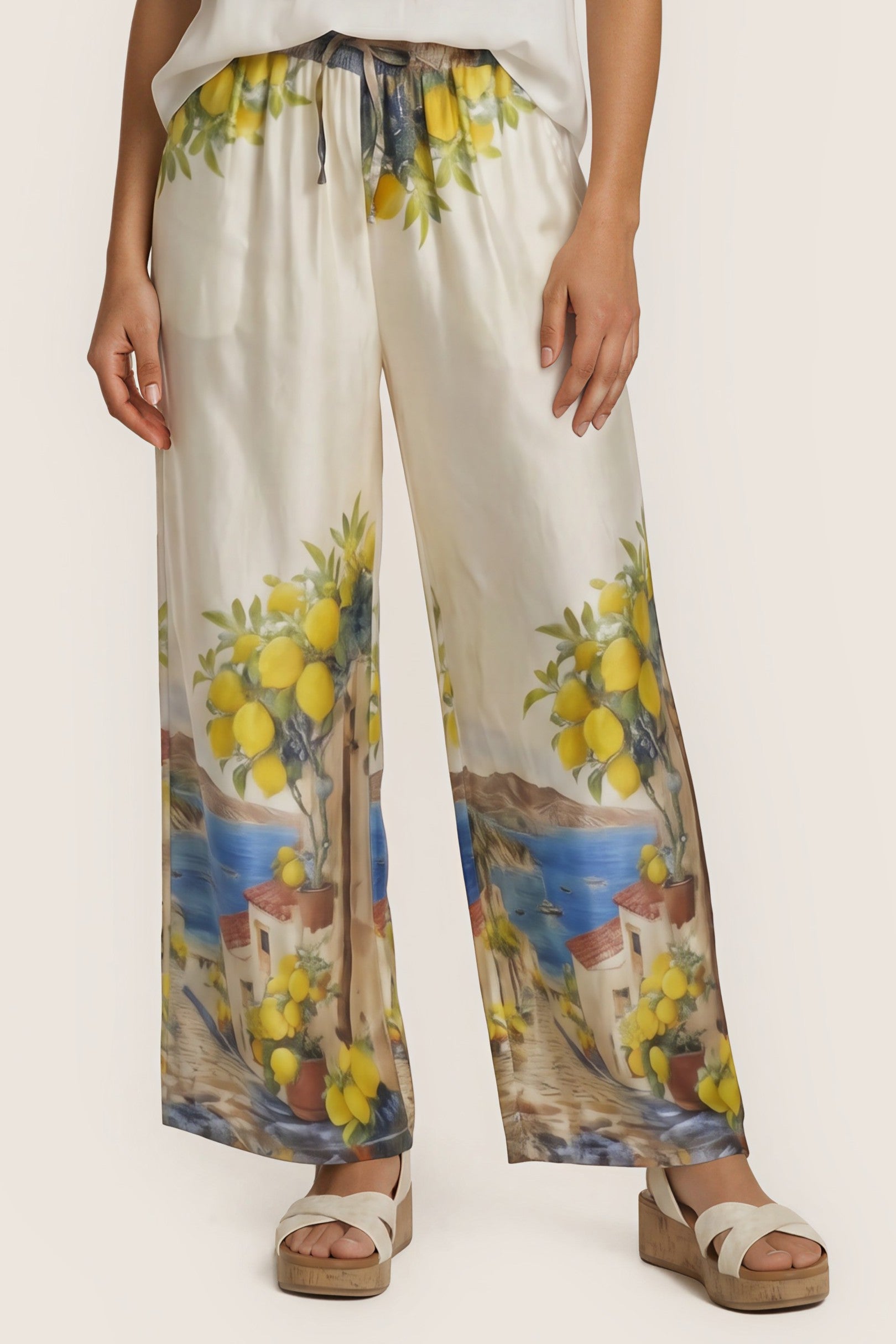 Palazzo-Hose „Amalfi Lemon“