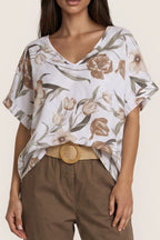 Bluse „Soft Bloom“