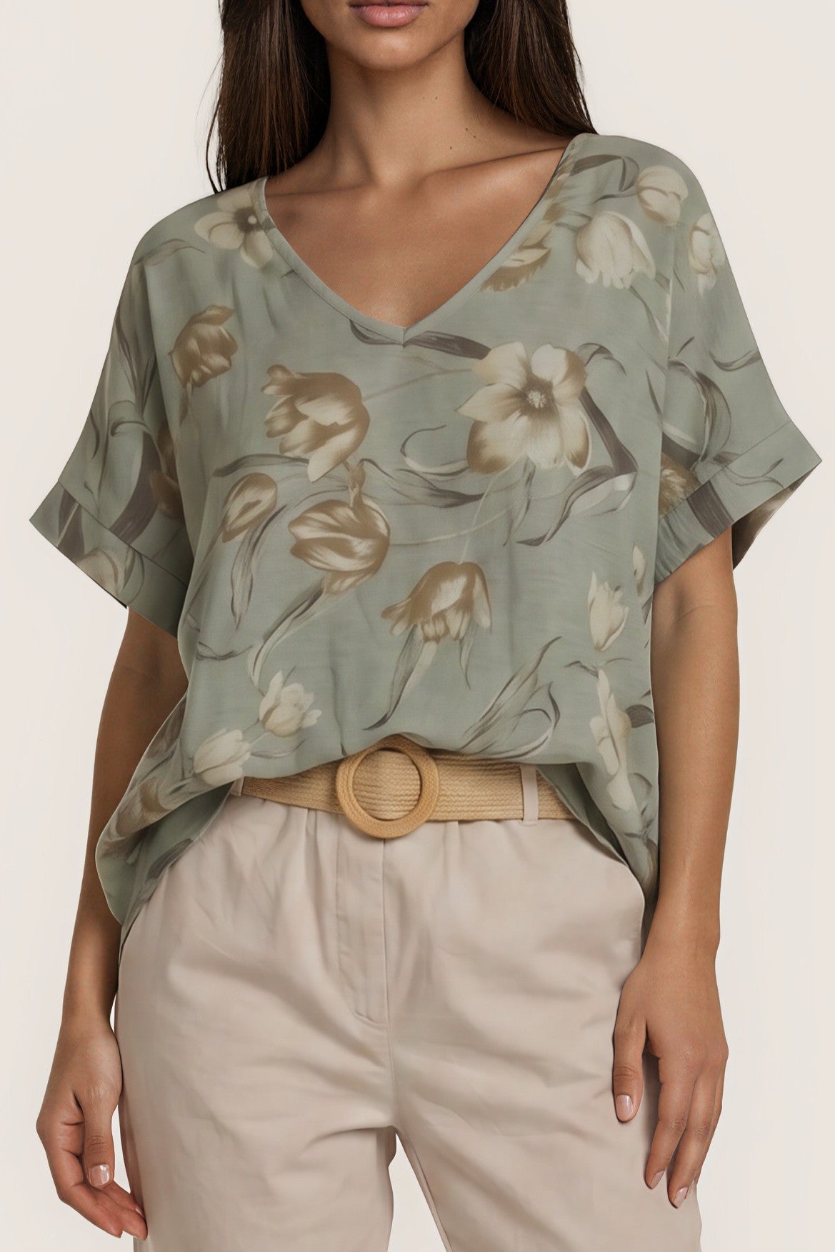 Bluse „Soft Bloom“