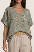 Bluse „Soft Bloom“