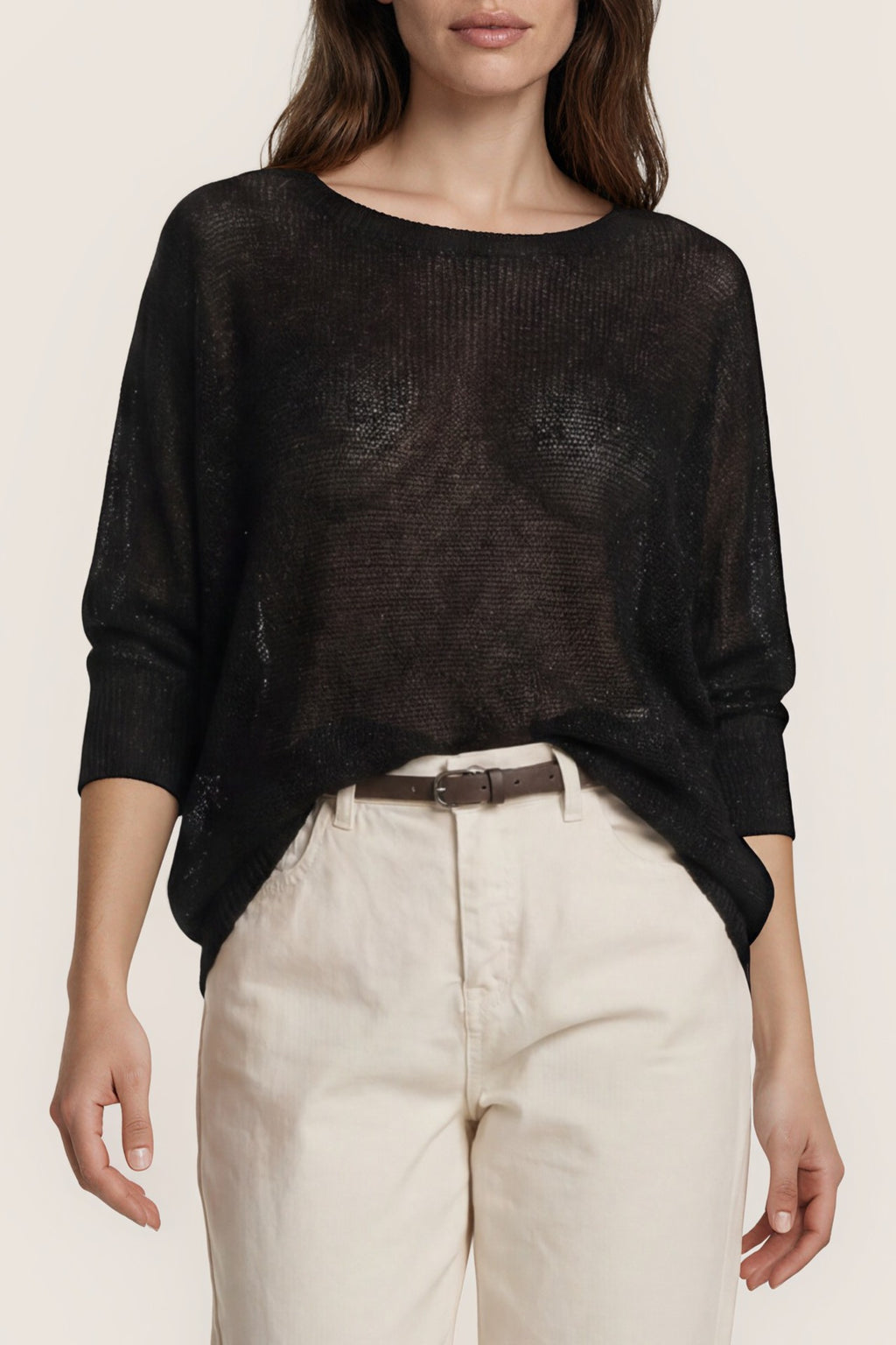 Glitzer-Strickpullover „Luce“