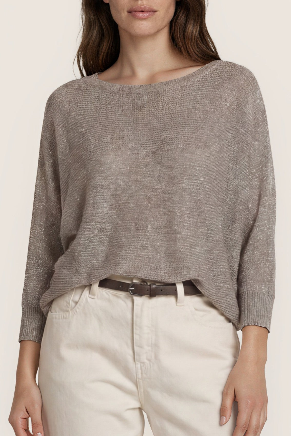 Glitzer-Strickpullover „Luce“
