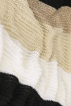 Strickpullover mit Farbverlauf & Glanzdetail