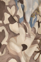 Bluse mit floralem Allover-Print