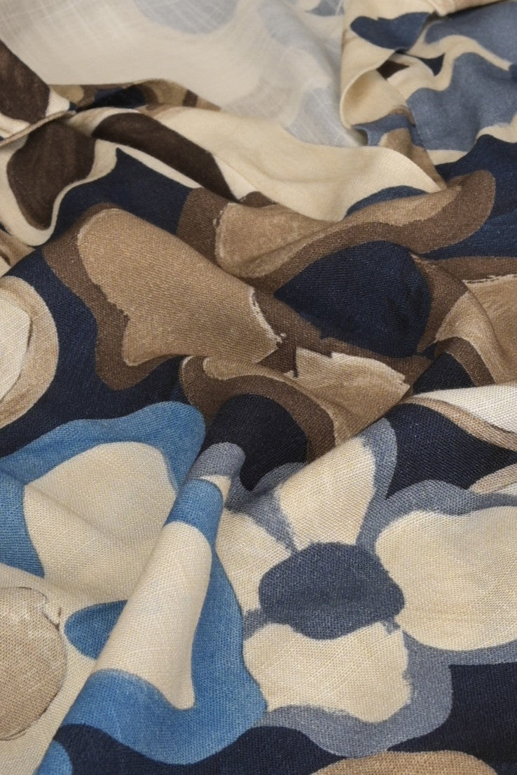 Bluse mit floralem Allover-Print