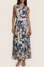 Maxikleid mit floralem Print