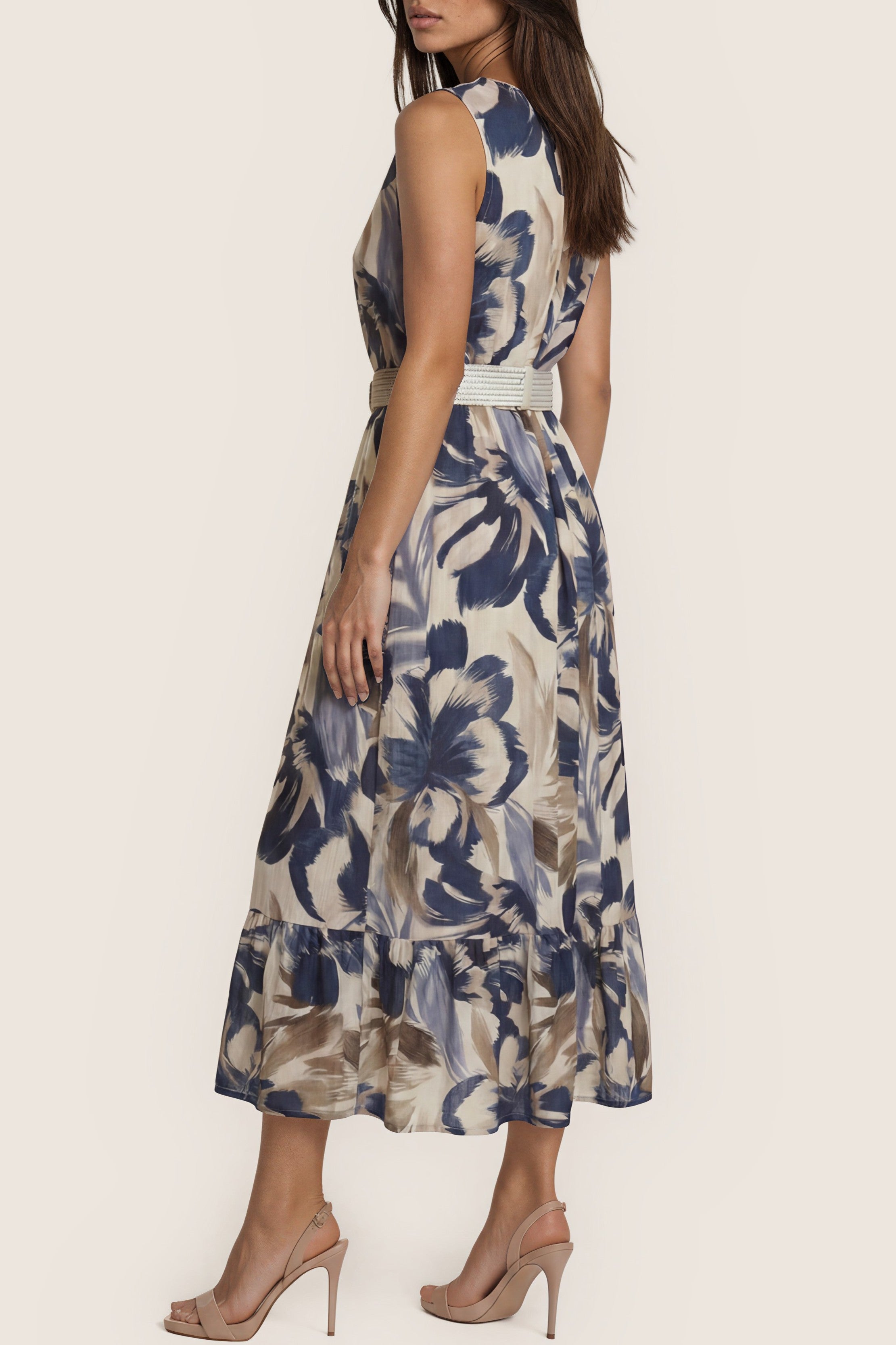 Maxikleid mit floralem Print