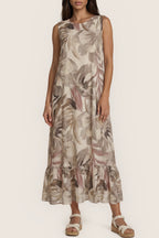 Maxikleid mit floralem Print