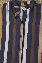 Gestreifte Oversize-Bluse