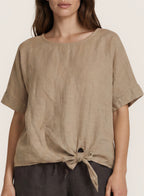 Leinenbluse „Julia Knot“