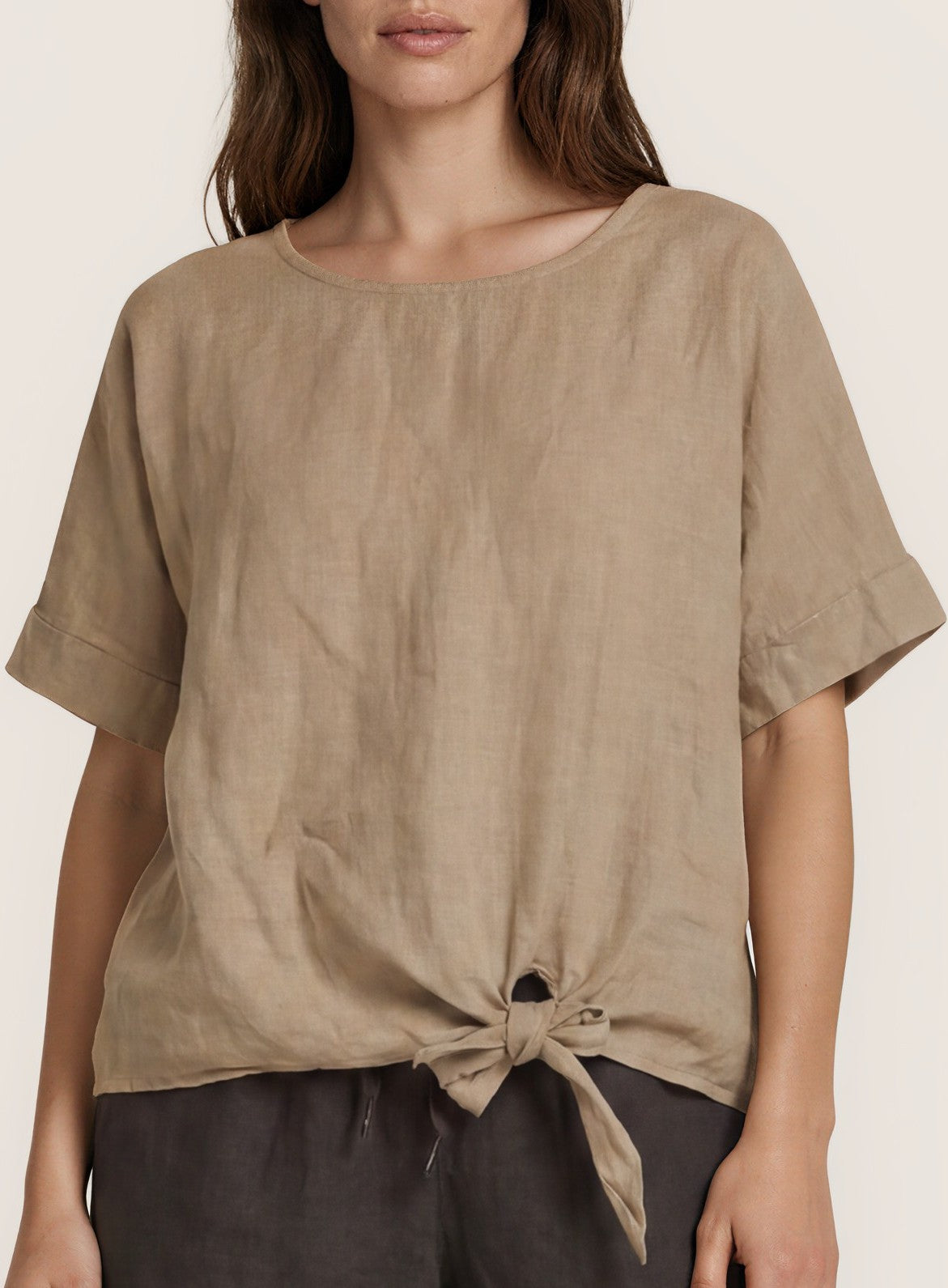 Leinenbluse „Julia Knot“