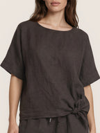 Leinenbluse „Julia Knot“