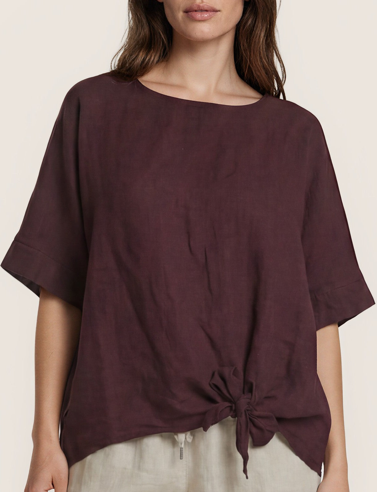 Leinenbluse „Julia Knot“