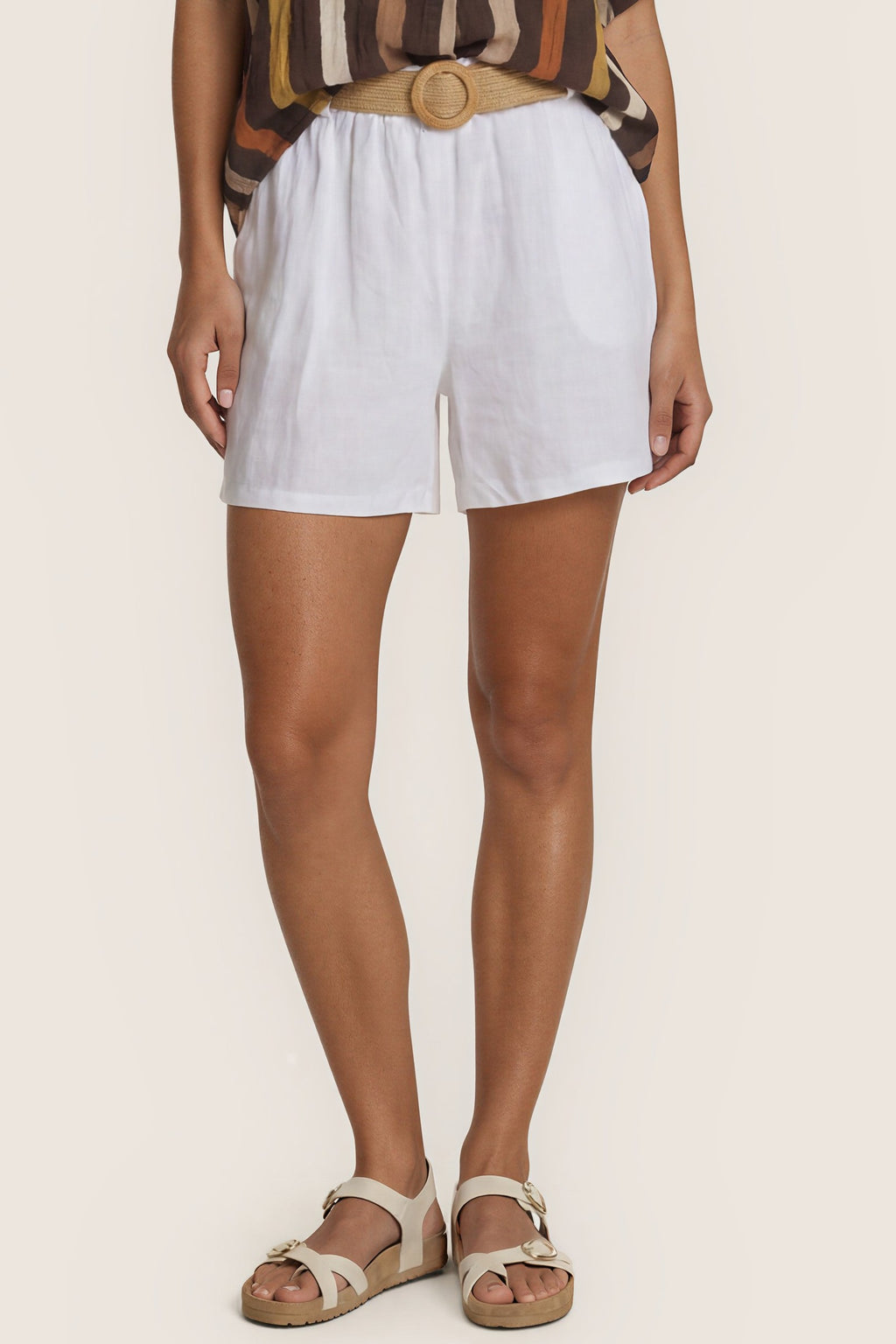 Leinen-Shorts „Positano“