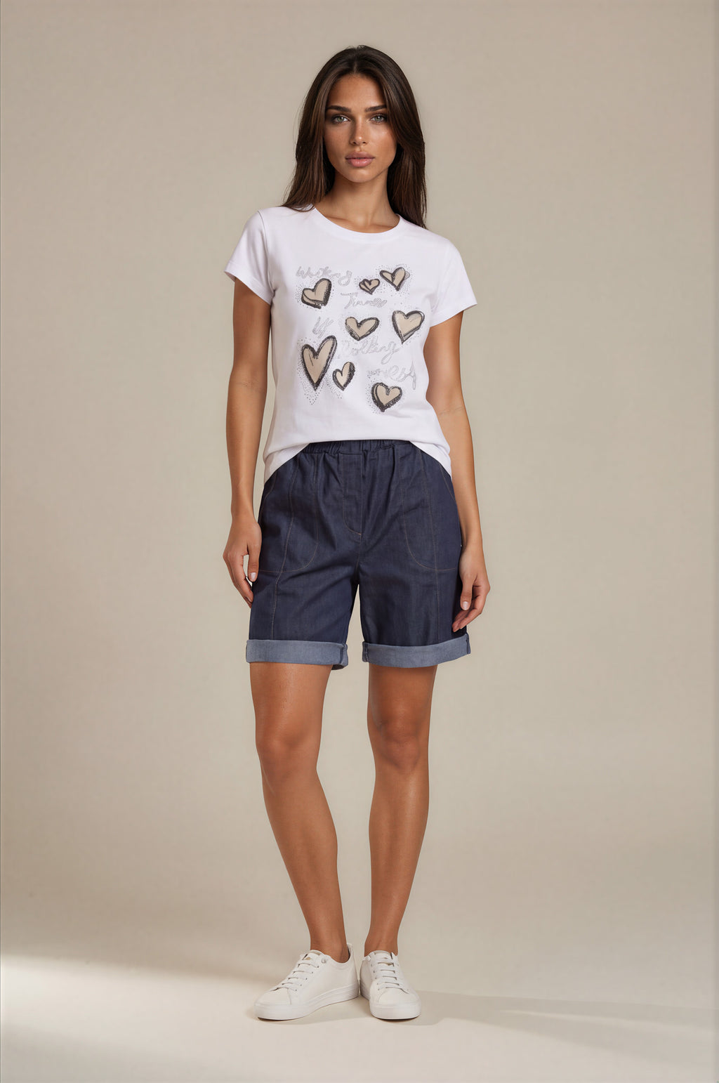 Jeans-Bermuda „Emmi“