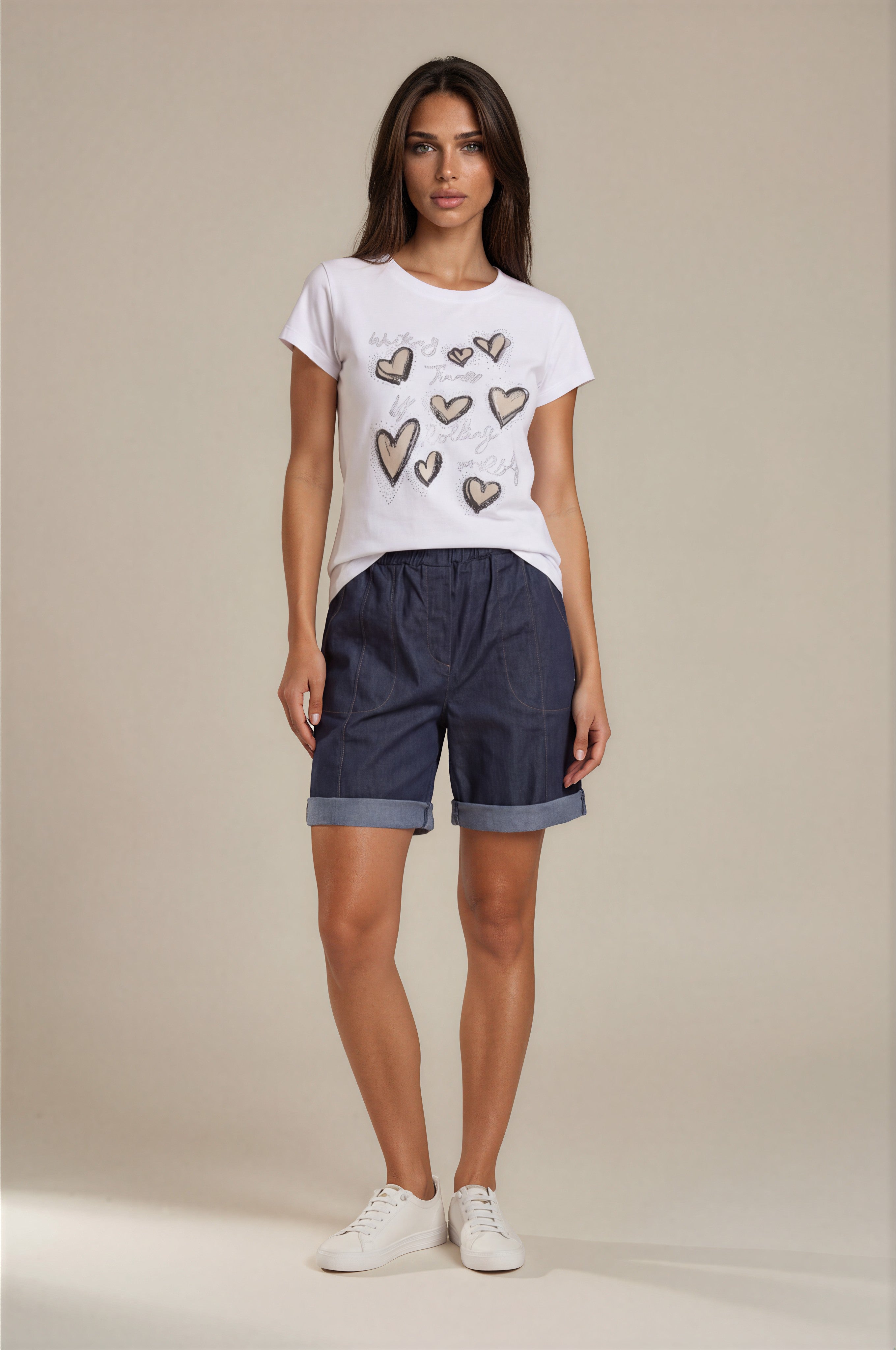 Jeans-Bermuda „Emmi“