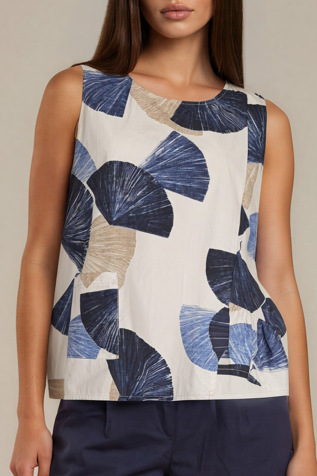 Top „Anya Fan Print“