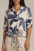 Bluse „Anya Leaf Print“