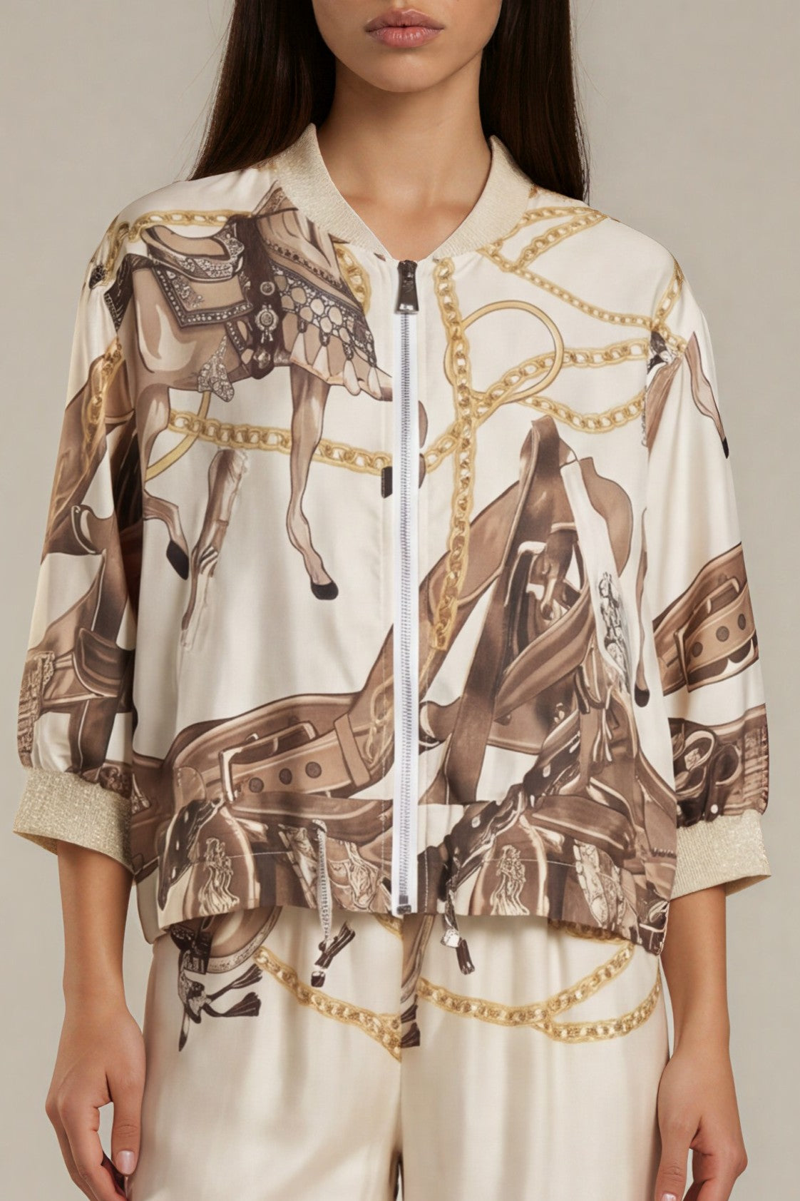 Blouson „Bella Equestrian Print“