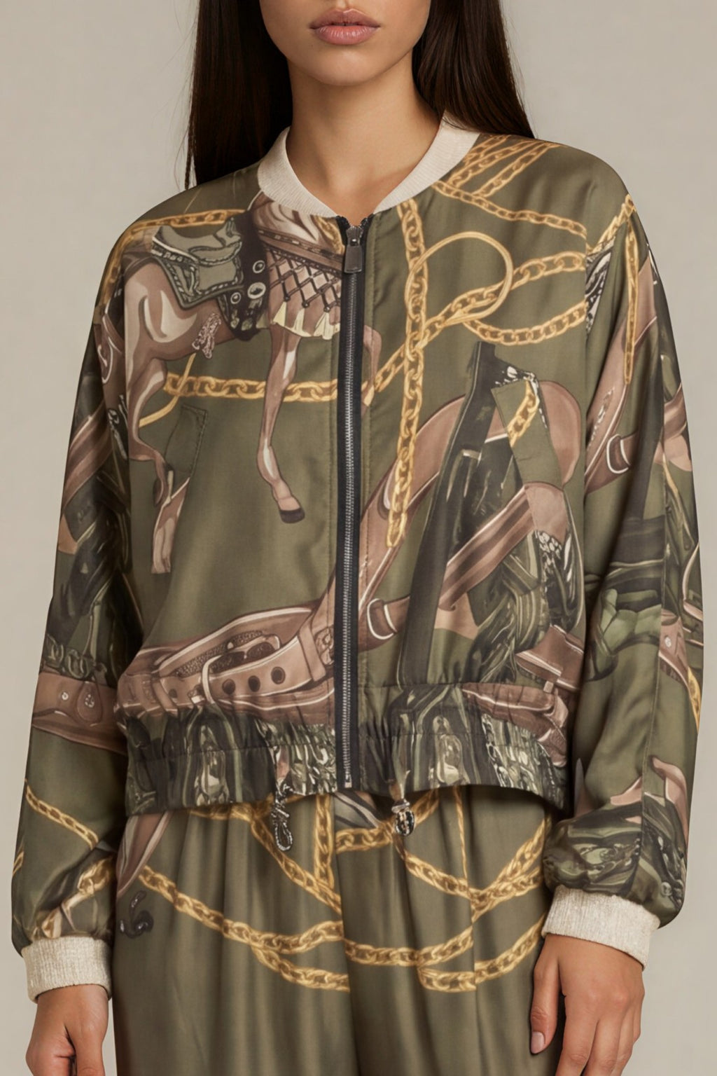 Blouson „Bella Equestrian Print“