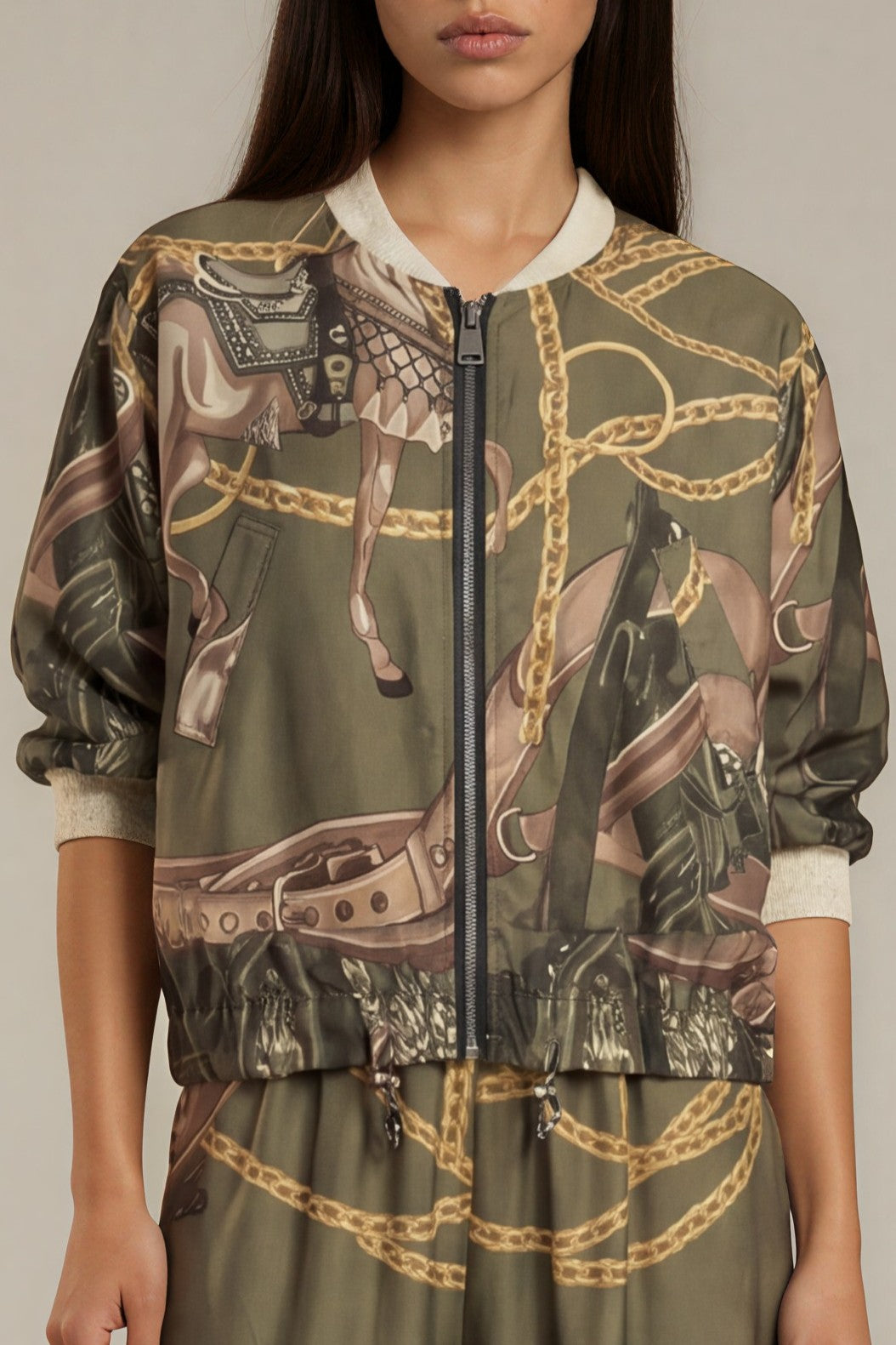 Blouson „Bella Equestrian Print“