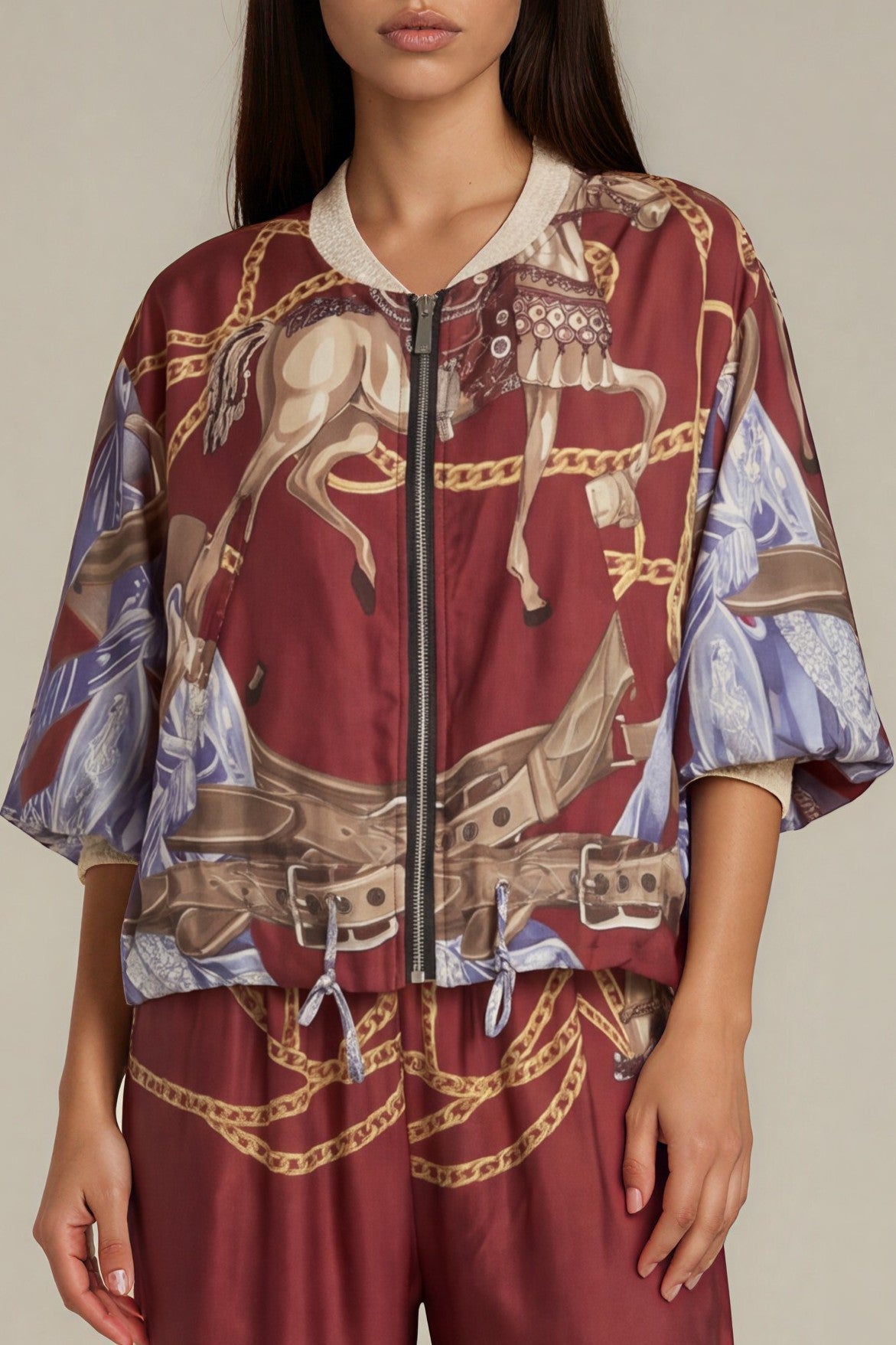 Blouson „Bella Equestrian Print“