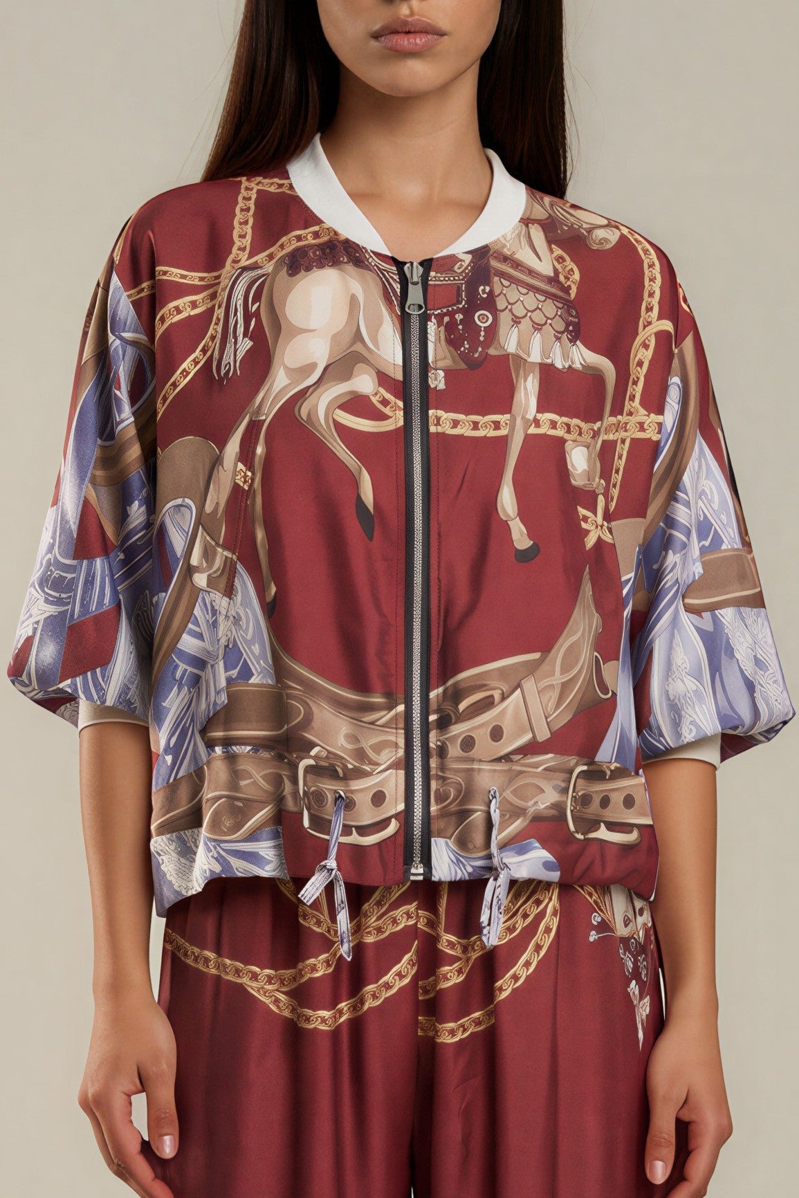 Blouson „Bella Equestrian Print“